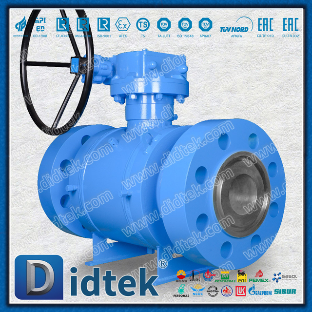 Forged Fully Welding Trunnion Ball Valves 